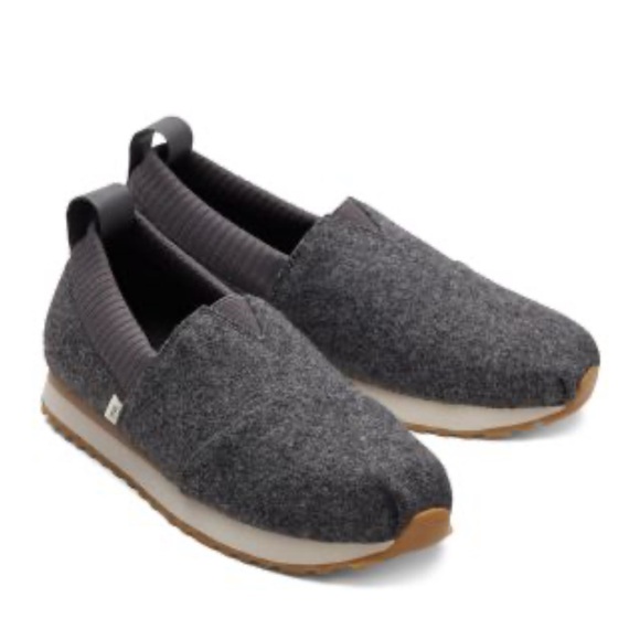 Toms Shoes - Toms Alpargata Resident Shade Slip on Low Top Stretchy Sneakers